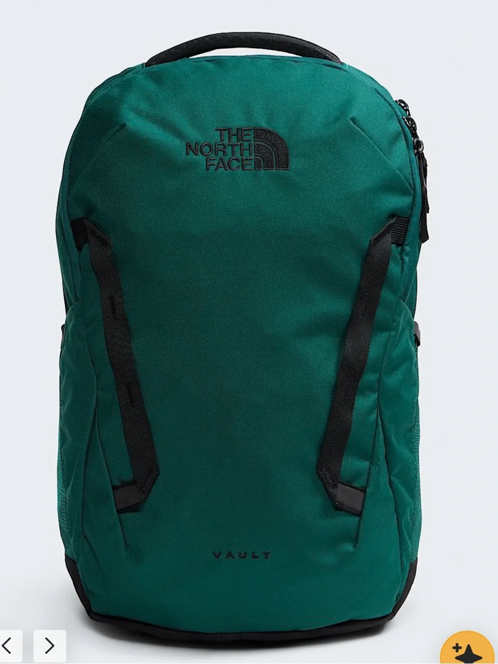 The North Face Adult Vault Backpack Campus Teal NWT Padded Panel Laptop